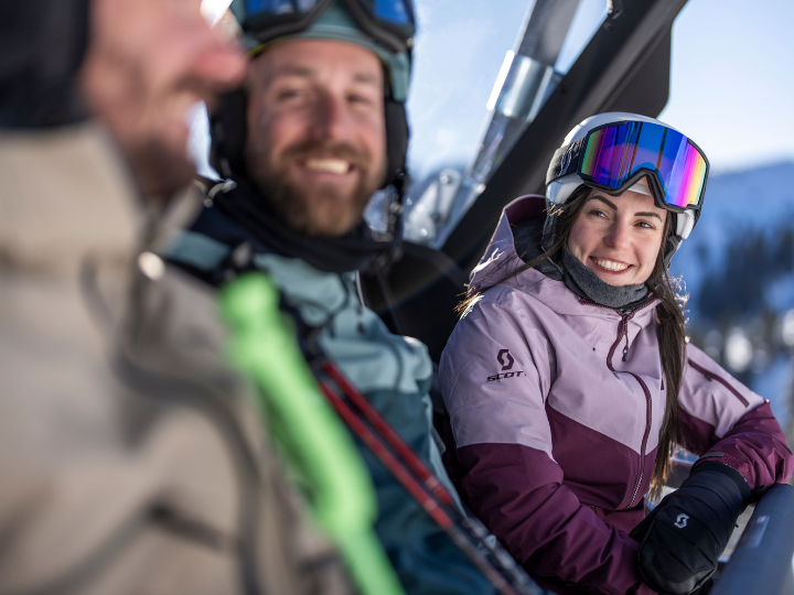 Snowboarding in Leogang