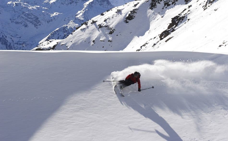 Skiing in St. Martin de Belleville