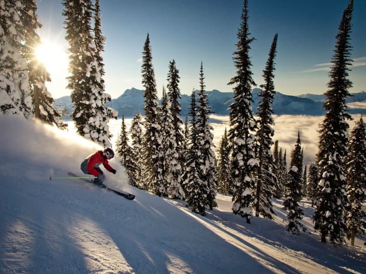 Revelstoke has one of the longest ski runs in Canada