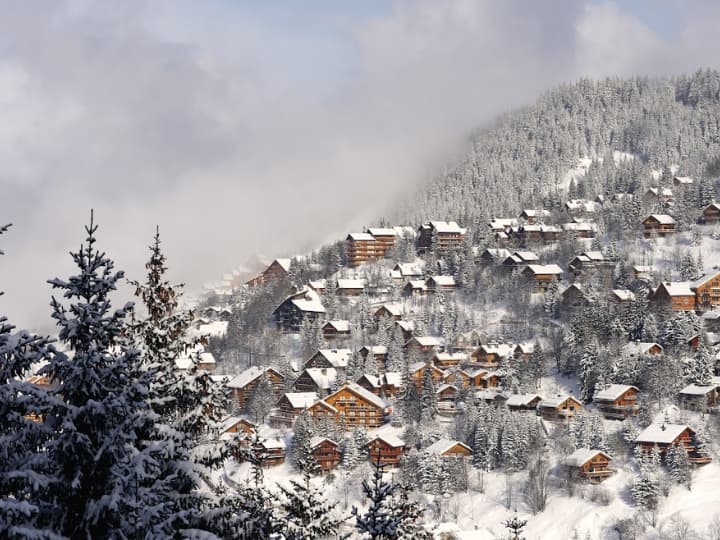 Hillside in Méribel