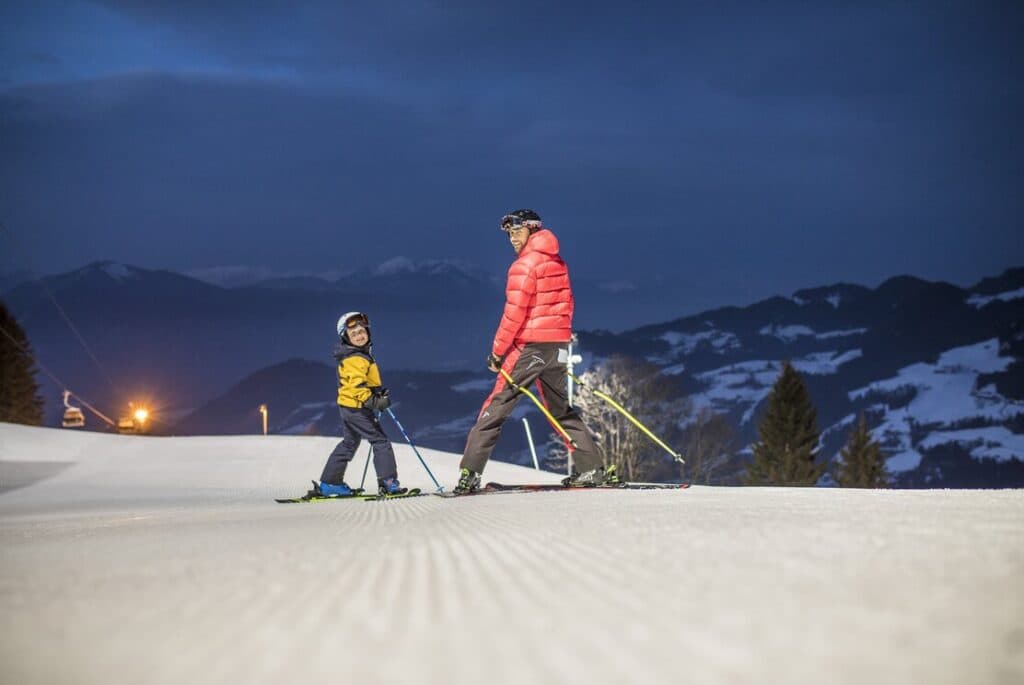 Alpbach night skiing